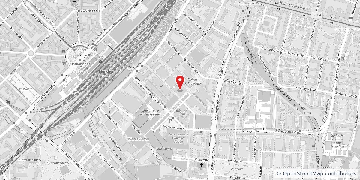 Karte: August-Everding-Straße 25, 81671 München, Deutschland