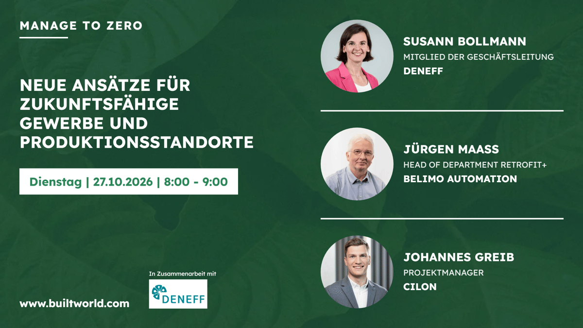 Neue Ansätze für zukunftsfähige Gewerbe und Produktionsstandorte