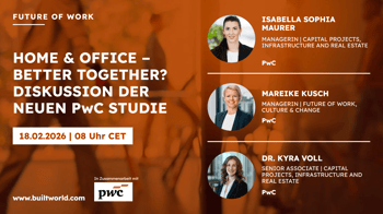 Home & Office – Better Together? Diskussion der neuen PwC Studie