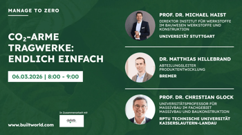 CO₂-arme Tragwerke - Endlich einfach