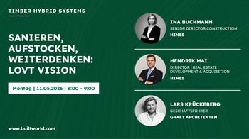 Sanieren, Aufstocken, Weiterdenken: LOVT Vision