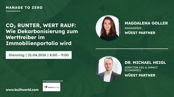 CO₂ runter, Wert rauf: Wie Dekarbonisierung zum Werttreiber im Immobilienportfolio wird