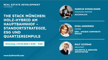 THE STACK München: Holz-Hybrid am Hauptbahnhof – Standortstrategie, ESG und Quartiersimpuls