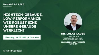 Hightech-Gebäude, Low-Performance: Wie robust sind unsere Gebäude wirklich?