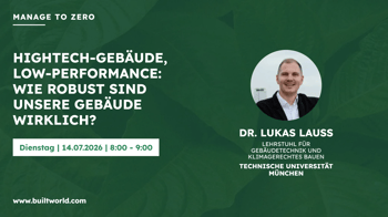 Hightech-Gebäude, Low-Performance: Wie robust sind unsere Gebäude wirklich?