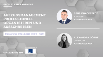 Aufzugsmanagement professionell organisieren und ausschreiben