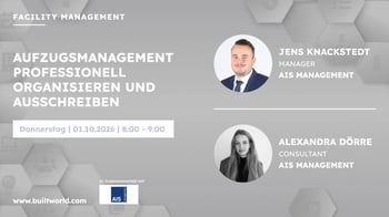 Aufzugsmanagement professionell organisieren und ausschreiben