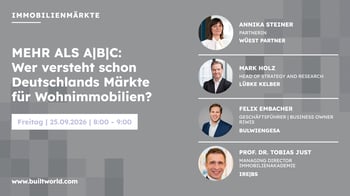 Mehr als A, B, C: Wer versteht schon deutsche Wohnimmobilienmärkte?