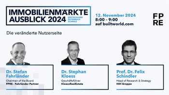 Immobilienmärkte DACH: Ausblick 2025