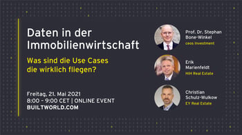 Daten in der Immobilienwirtschaft - Was sind die Use Cases die wirklich fliegen