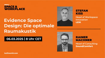 Evidence Space Design: Die optimale Raumakustik