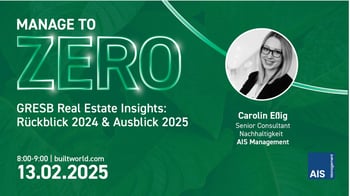 GRESB Real Estate Insights: Review 2024 & Ausblick 2025
