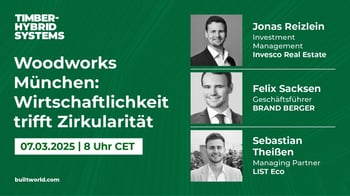Woodworks München: Wirtschaftlichkeit trifft Zirkularität