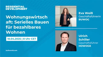Wohnungswirtschaft: Serielles Bauen für bezahlbares Wohnen