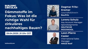 Dämmstoffe im Fokus: Was ist die richtige Wahl für zirkuläres nachhaltiges Bauen?