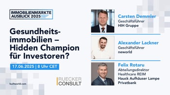 Gesundheitsimmobilien – Hidden Champion für Investoren?