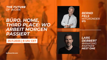 Büro, Home, Third Place: Wo Arbeit morgen passiert