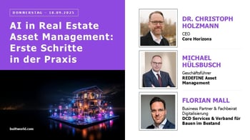 AI in Real Estate Asset Management: Erste Schritte in der Praxis