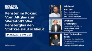 Fenster im Fokus: Glas als Werstoff? Wie Fensterglas den Stoffkreislauf schließt