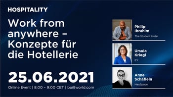 Work from Anywhere – Konzepte für die Hotellerie