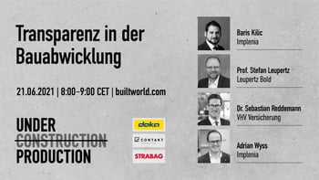 Under Construction: Transparenz in der Bauabwicklung
