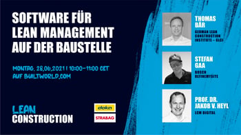 Software für Lean Management auf der Baustelle - Teil 1
