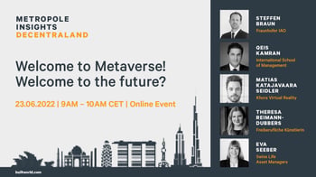 Metropole Insights Decentraland: Welcome to Metaverse! Welcome to the future?