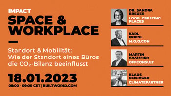 Standort & Mobilität: Wie der Standort eines Büros die CO₂-Bilanz beeinflusst