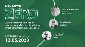 Aus Betriebsdaten die Gebäudestrategie entwickeln und die richtigen Investitionsentscheidungen ableiten