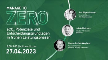 eCO2 Potenziale und Entscheidungsgrundlagen in frühen Leistungsphasen