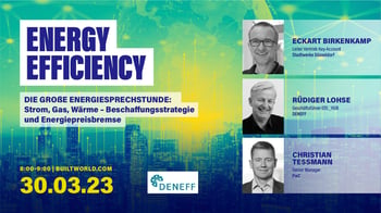 Die große Energiesprechstunde: Strom, Gas, Wärme - Ausblick auf die Märkte