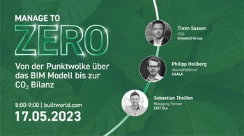 Von der Punktwolke über das BIM Modell bis zur CO₂ Bilanz im Bestand