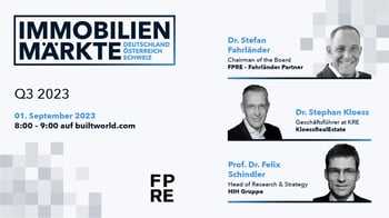 Immobilienmärkte DACH Q3 2023