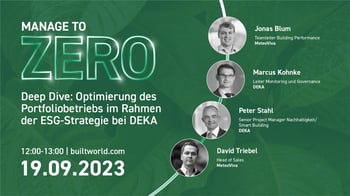 Deep Dive: Optimierung des Portfoliobetriebs im Rahmen der ESG-Strategie bei DEKA
