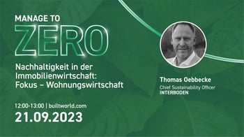 Nachhaltigkeit in der Immobilienwirtschaft - Fokus: Wohnungswirtschaft