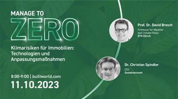 Klimarisiken für Immobilien: Technologien & Anpassungsmaßnahmen
