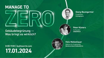 Gebäudebegrünung - Was bringt es wirklich?