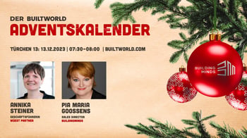 Der BUILTWORLD Adventskalender: Türchen 13