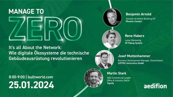 It's all About the Network: Wie digitale Ökosysteme die technische Gebäudeausrüstung revolutionieren