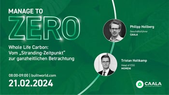 Whole Life Carbon: Vom „Stranding-Zeitpunkt“ zur ganzheitlichen Betrachtung