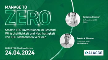 Smarte ESG-Investitionen im Bestand - Wirtschaftlichkeit und Nachhaltigkeit von ESG-Maßnahmen vereinen
