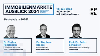 Immobilienmärkte DACH: Zinswende in 2024?
