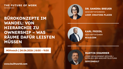 Bürokonzepte im Wandel: Von Hierarchie zu Ownership – was Räume dafür leisten müssen