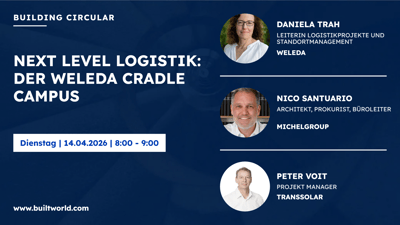 Next Level Logistik: Der Weleda Cradle Campus