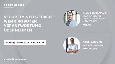 Security neu gedacht: Wenn Roboter Verantwortung übernehmen 
