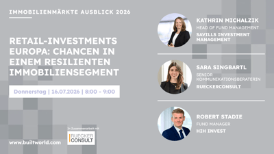 Retail-Investments Europa: Chancen in einem resilienten Immobiliensegment 
