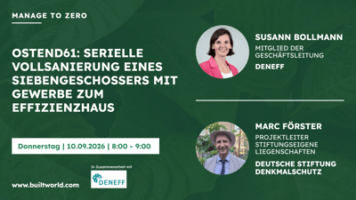 Ostend61: Serielle Vollsanierung eines Siebengeschossers mit Gewerbe zum Effizienzhaus