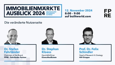 Immobilienmärkte DACH: Ausblick 2025
