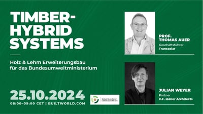 Holz & Lehm im Erweiterungsbau für das Bundesumweltministerium