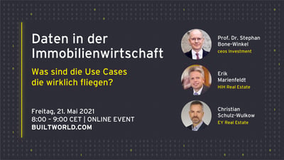 Daten in der Immobilienwirtschaft - Was sind die Use Cases die wirklich fliegen